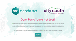 Desktop Screenshot of citysouthmanchester.co.uk